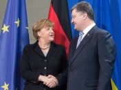 Порошенко и Меркель скоординировали позиции относительно выполнения Минска