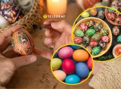 Великодні яйця можуть мати відтінки від білого до чорного