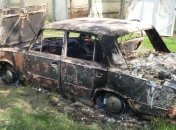 Мужчина сгорел в автомобиле на Харьковщине