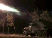 В районе Дебальцево позиции сил АТО обстреляли из "Градов"