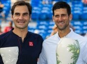 Яркие кадры исторической победы Джоковича над Федерером в Цинциннати (Фото)