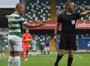 Форварда "Селтика" наказали предупреждением за брошенную в него фанатами бутылку