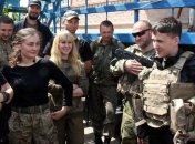 Савченко сообщила, зачем ездила в АТО