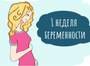 1 неделя беременности