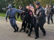 Задержания несогласных с мобилизацией