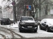 Запарковался на пешеходном переходе: Арахамию уличили в нарушении ПДД (фото)