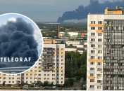 В Подмосковье горит склад