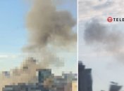 Дым становится все темнее и темнее