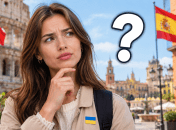 Украинка в Европе