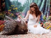 Яркая фотосессия женщин со спасенными животными (Фото)