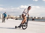 Компания Kolelinia представила трехколесный велосипед (Фото, Видео)