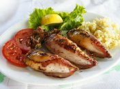 Фаршированные кальмары на гриле: шик и эстетика