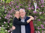 На фото - Екатерина Осадчая с отцом