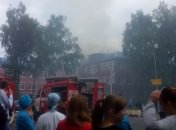 Из горящей больницы в Виннице эвакуировали 150 человек