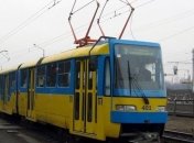 В Киеве сошел с рельсов скоростной трамвай