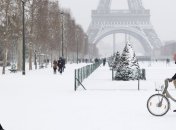 Снегопады в Европе из-за арктических льдов