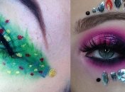 Мода 2018: эксцентричные идеи макияжа на Новый год, которые вдохновят вас (Фото)