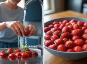 Дізнайтеся, як правильно помити полуницю