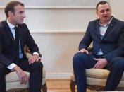 В Страсбурге произошла встреча Макрона и Сенцова (Видео)