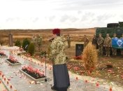 На горе Карачун открыли памятник Героям Небесной Сотни 