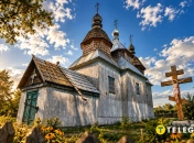 Деревянная церковь в Черкасской области