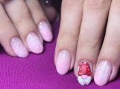 Зимний маникюр 2018: красивые идеи маникюра с праздничным дизайном (Фото)