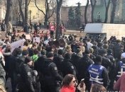 Марш в Киеве: полиция задержала трех человек 