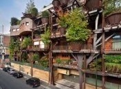 Urban Treehouse - удивительный уголок природы в городе (Фото)