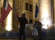 Протесты в Грузии