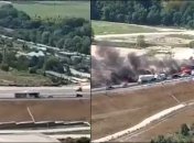 На "Президентской дороге" Севастополя огромная авария