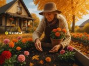 Цветы можно сеять даже в ноябре