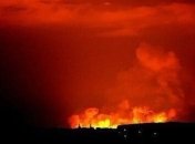 В Сватово уменьшилась интенсивность взрывов, прибыли пожарные танки