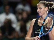 Плишкова вышла в полуфинал Итогового турнира WTA, обыграв Квитову