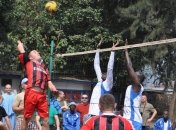 Украинцы-миротворцы в Конго выиграли в волейбол