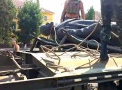 В городе Счастье на Луганщине демонтировали памятник Ленину