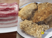 Отбивные из сала