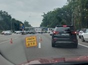 На трасі утворився затор