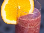 Постный завтрак: Чернично-апельсиновый смузи