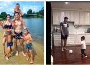 Тарас Степаненко с семьей