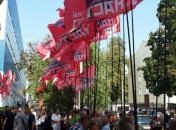 Профсоюзы под НКРЭКУ протестуют против абонплаты за газ