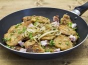 Оладьи из хлеба