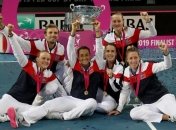 Сборная Франции выиграла Кубок Федерации по теннису