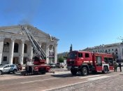 Чернигов, Драмтеатр, последствия атаки рф