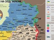 Карта АТО на востоке Украины (1 марта)