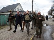 Владимир Зеленский посетил освобожденную Бучу