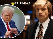 Дональд Трамп и актер, который играет его (слева направо)