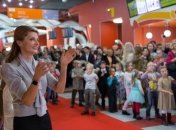 Марина Порошенко посетила допремьерный показ мультфильма "Никита Кожемяка"