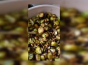 Запеченная в духовке брюссельская капуста