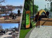 Как выглядит сейчас и будет выглядеть новая зона отдыха. Фото Коллаж "Телеграфа".