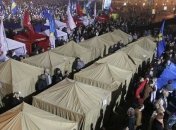 "Беркут" разгоняет участников митинга